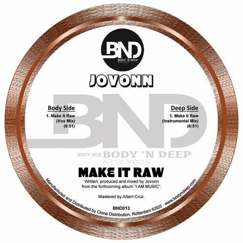 Jovonn - Make it Raw [BND013]